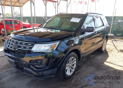 2017 Ford Explorer from USA, damaged, VIN 1FM5K8BH4HGD36489